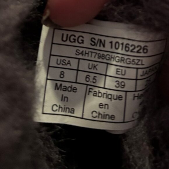 UGG Australia Women's Bailey Button II, Size 8, Nightfall - Picture 6 of 6